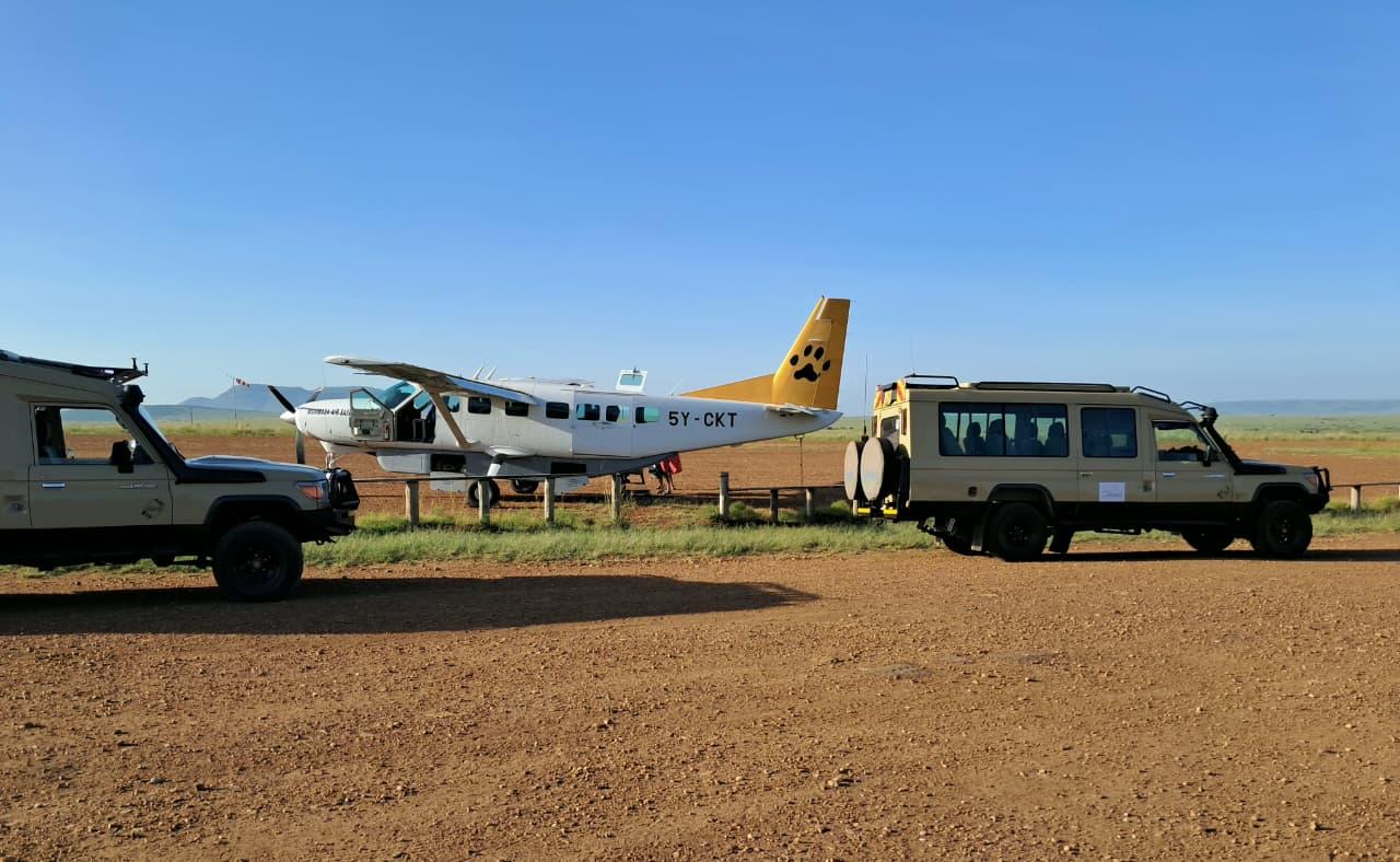 Mombasa Air Safari Team or Aircraft